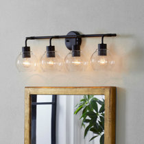 Bathroom vanity store lights 4 bulb